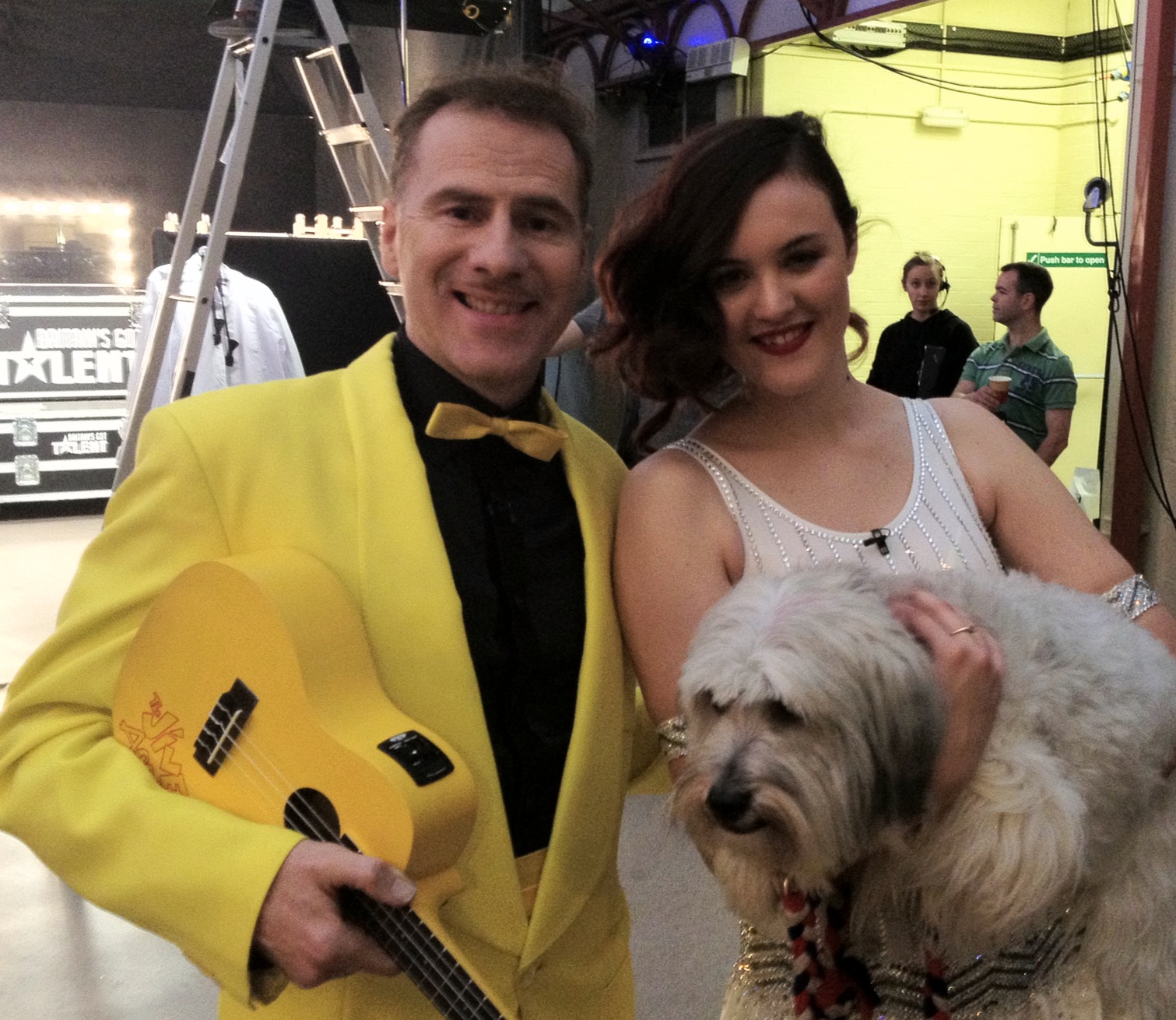 Ian, Ashleigh and Pudsey